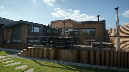 База отдыха у рыболовного клуба 8