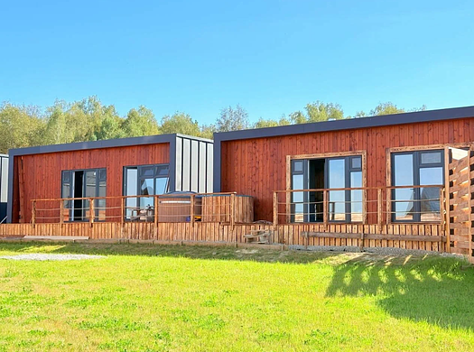 База отдыха с банным комплексом у пруда