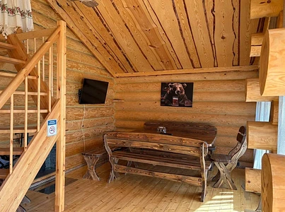 База отдыха с банным комплексом у пруда 6