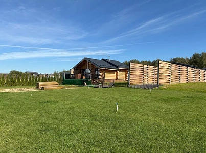 База отдыха с банным комплексом у пруда 9