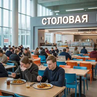 Столовая в Университете