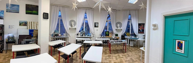 Школа рисования и живописи в центре Москвы
