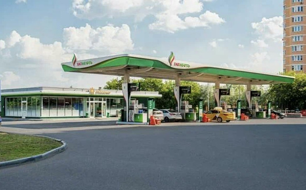 АЗС Татнефть с землей