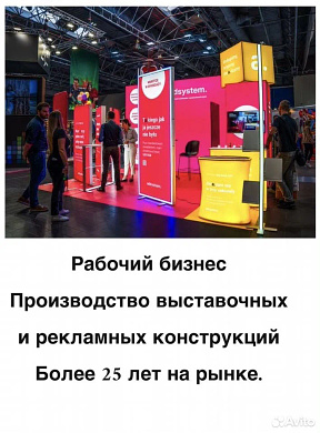 Производство рекламных товаров, выручка 1 млн.