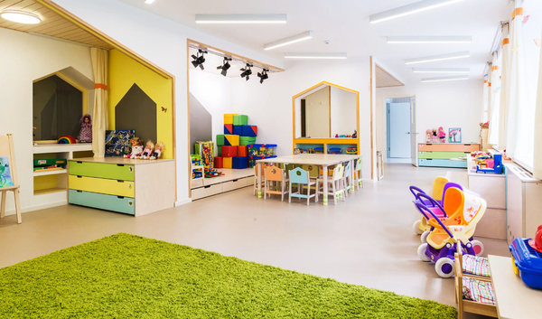 Детский сад с ярким дизайном в жилом районе 3
