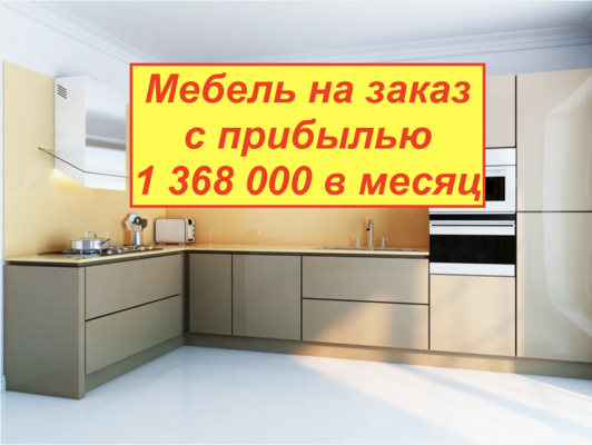 Бизнес на продаже корпусной мебели с оборотом 10 000 000 рублей в месяц 1