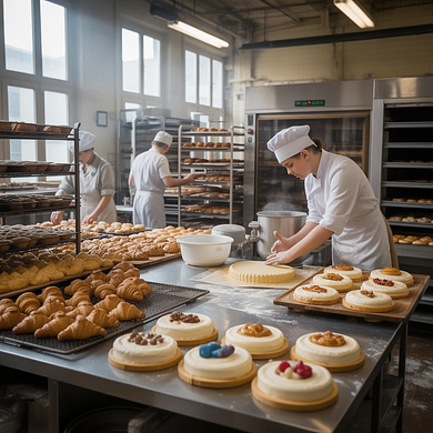 Пекарня/кондитерская с партнёрской сетью 