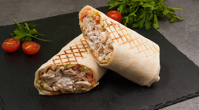 Шаурма у пивного бара