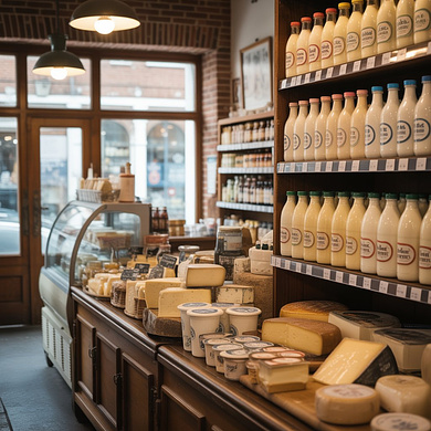 Магазин молочной кухни у метро!