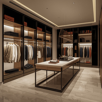 Магазин одежды бутик и fashion-бренд 