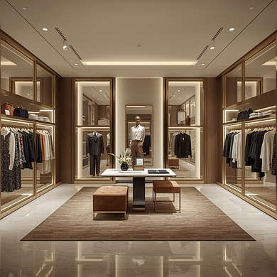 Магазин одежды бутик и fashion-бренд 