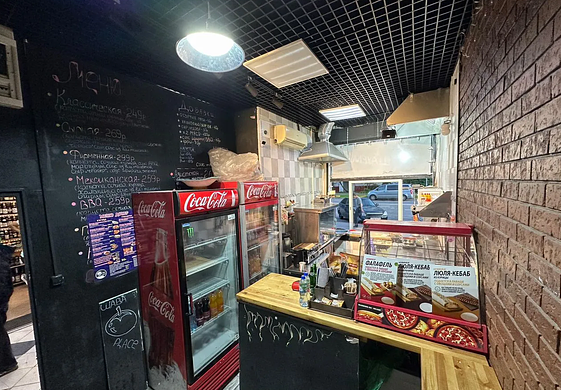 Шаурма у пивного бара