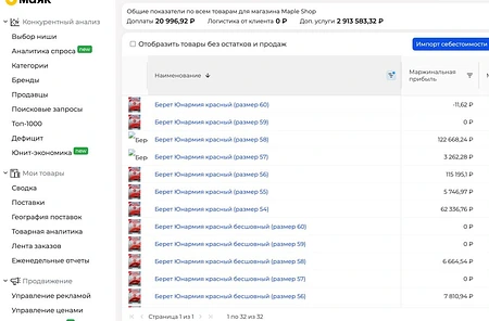 Успешный магазин на OZON С Ч\П - 200 тыс.руб 1
