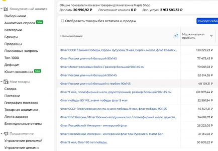 Успешный магазин на OZON С Ч\П - 200 тыс.руб 4