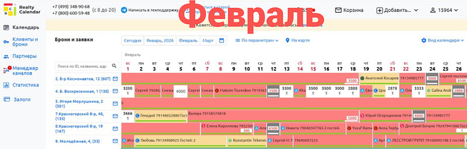 Субарендный бизнес квартиры посучтоно