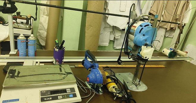 Швейное производство, цех с оборудованием в Москве